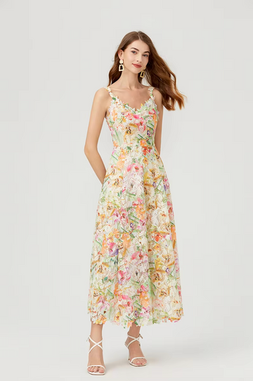 Blair Floral Lace Dress